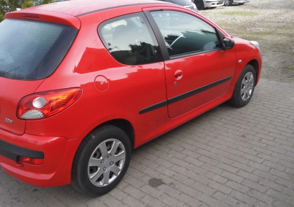 Peugeot 206 plus cena 6300 przebieg: 96000, rok produkcji 2011 z Kielce małe 172